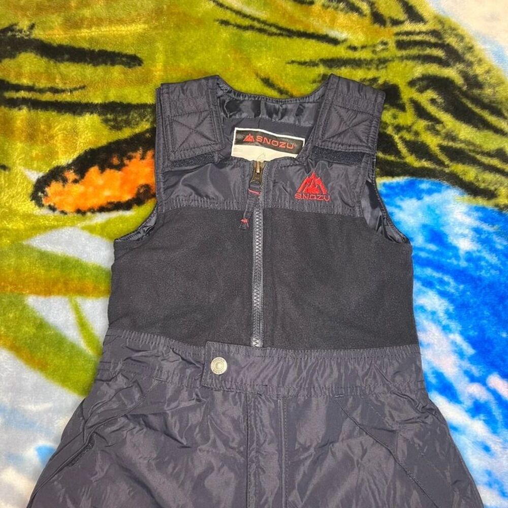 Snozu 4T Black Snow Bib Overalls Ski Snowboard Pants